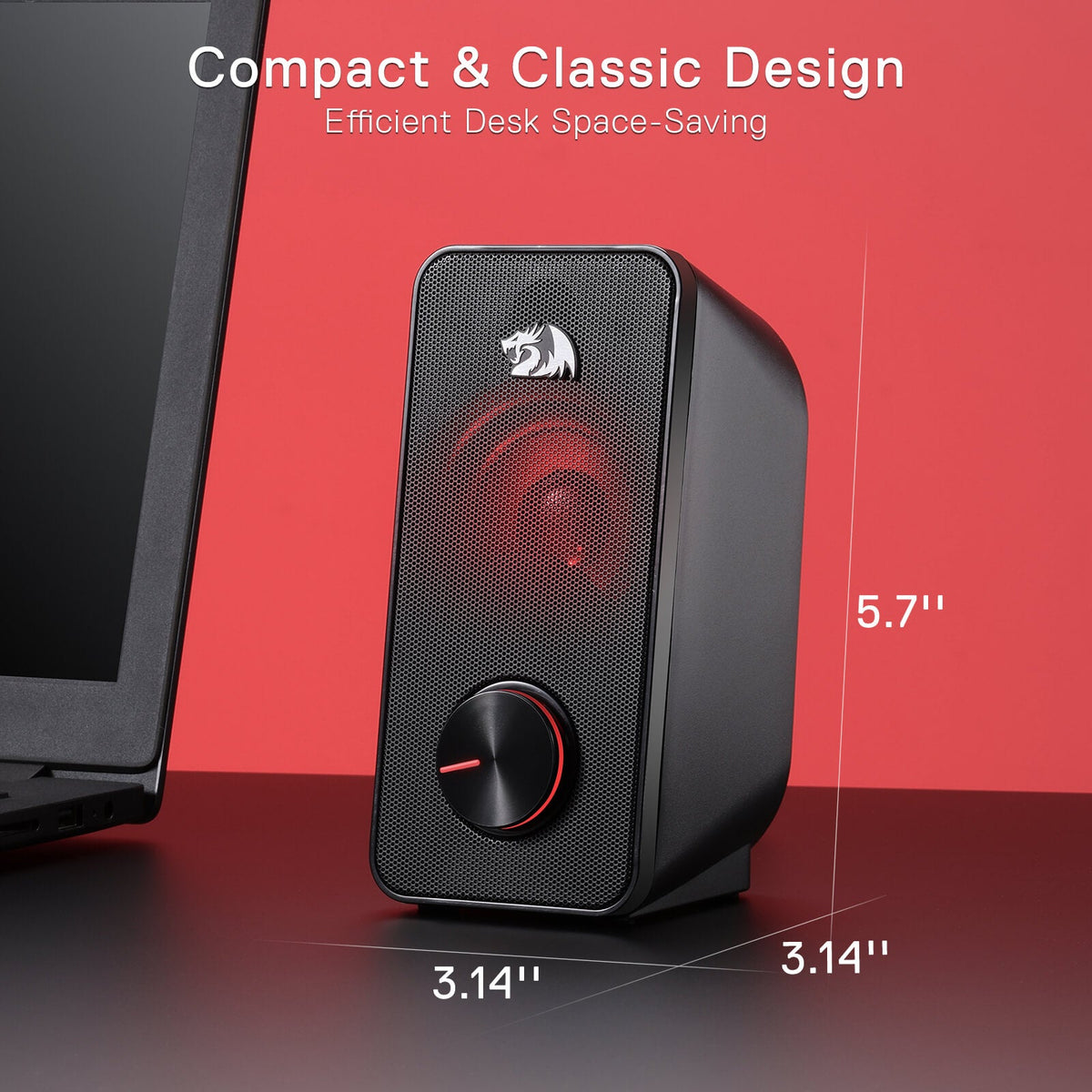 Redragon Wired Desktop Gaming Speakers