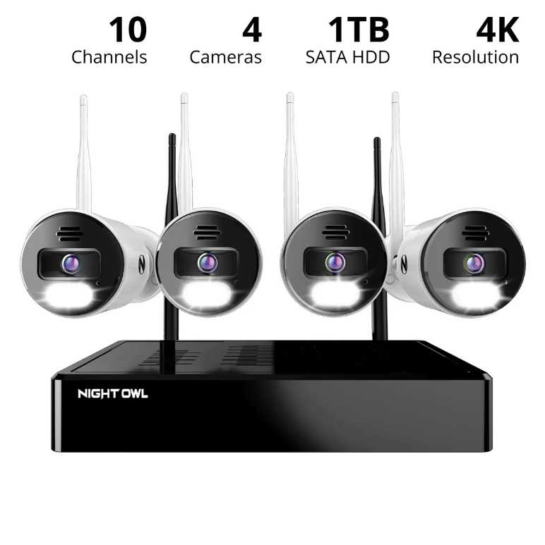 BTWN8-4L1-R Refurbished 4K NVR Security Camera Kit