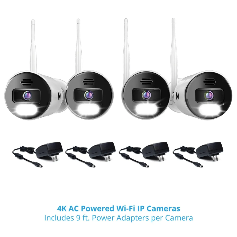 BTWN8-4L1-R Refurbished 4K NVR Security Camera Kit
