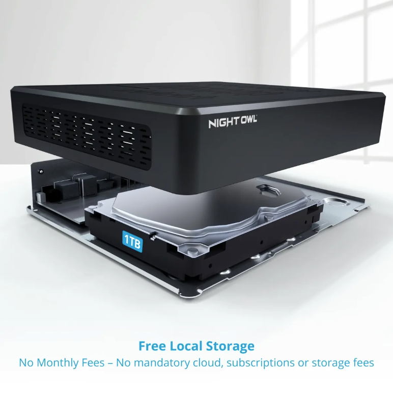 BTWN8-4L1-R Refurbished 4K NVR Security Camera Kit