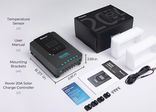 Renogy 20A MPPT Solar Charge Controller