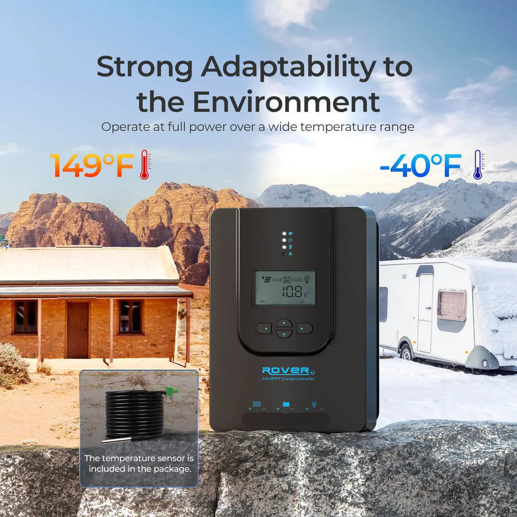 Renogy 30A MPPT Solar Charge Controller