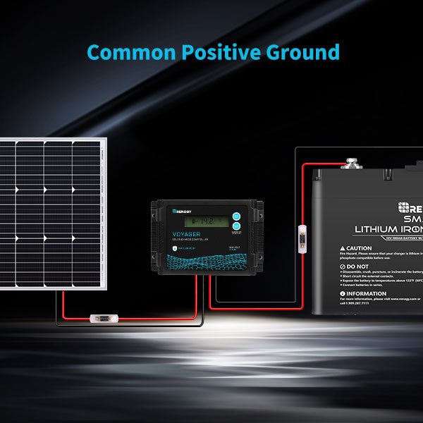Renogy 20A PWM Waterproof Solar Charge Controller