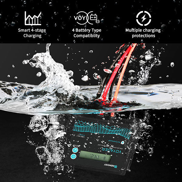 Renogy 20A PWM Waterproof Solar Charge Controller