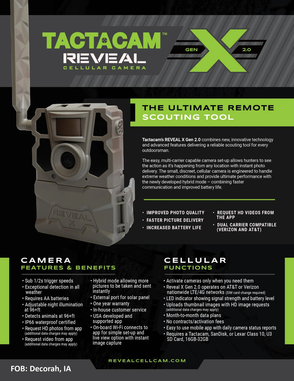 TACTACAM Cellular Trail Camera