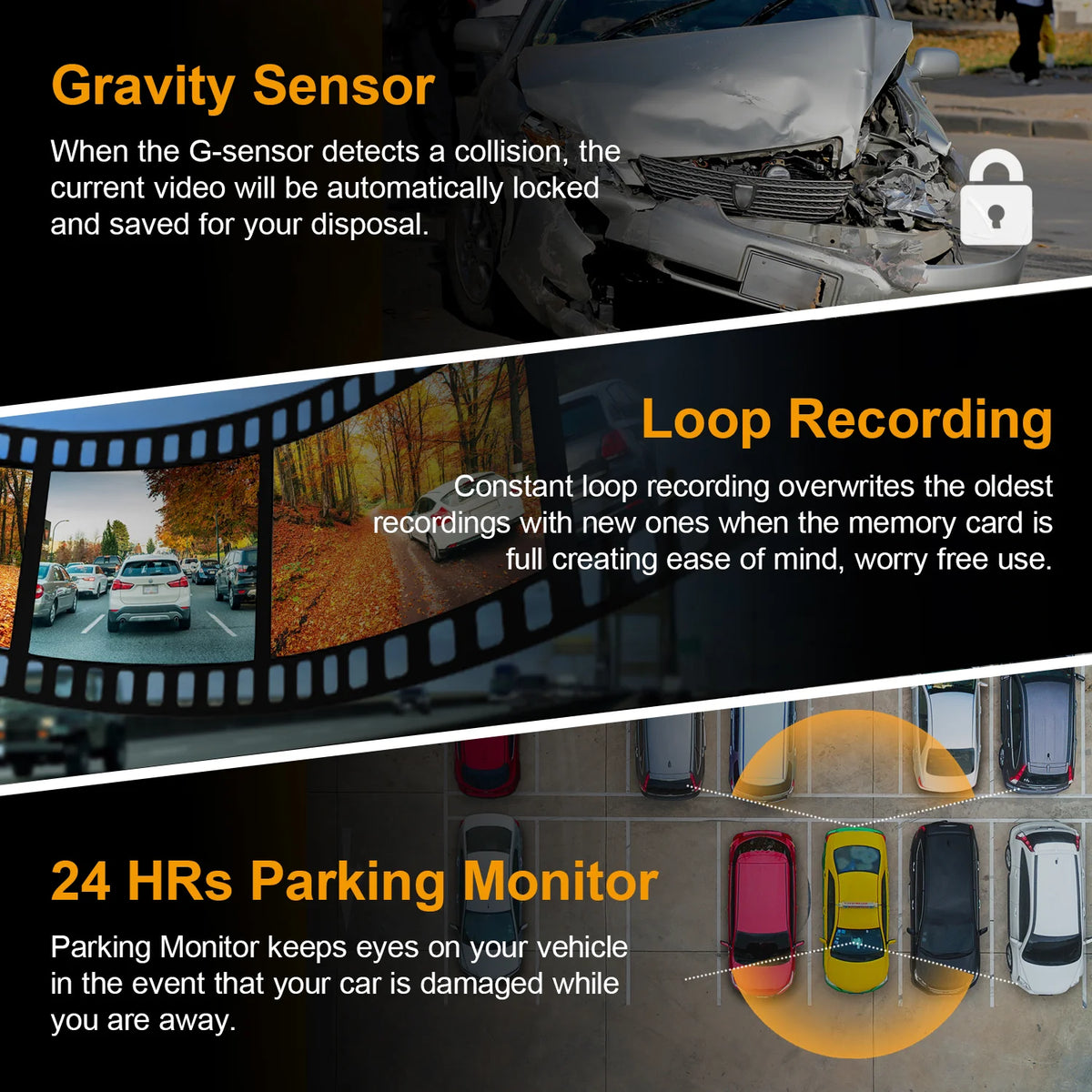 Rexing USA Mirror Dash Camera Kit