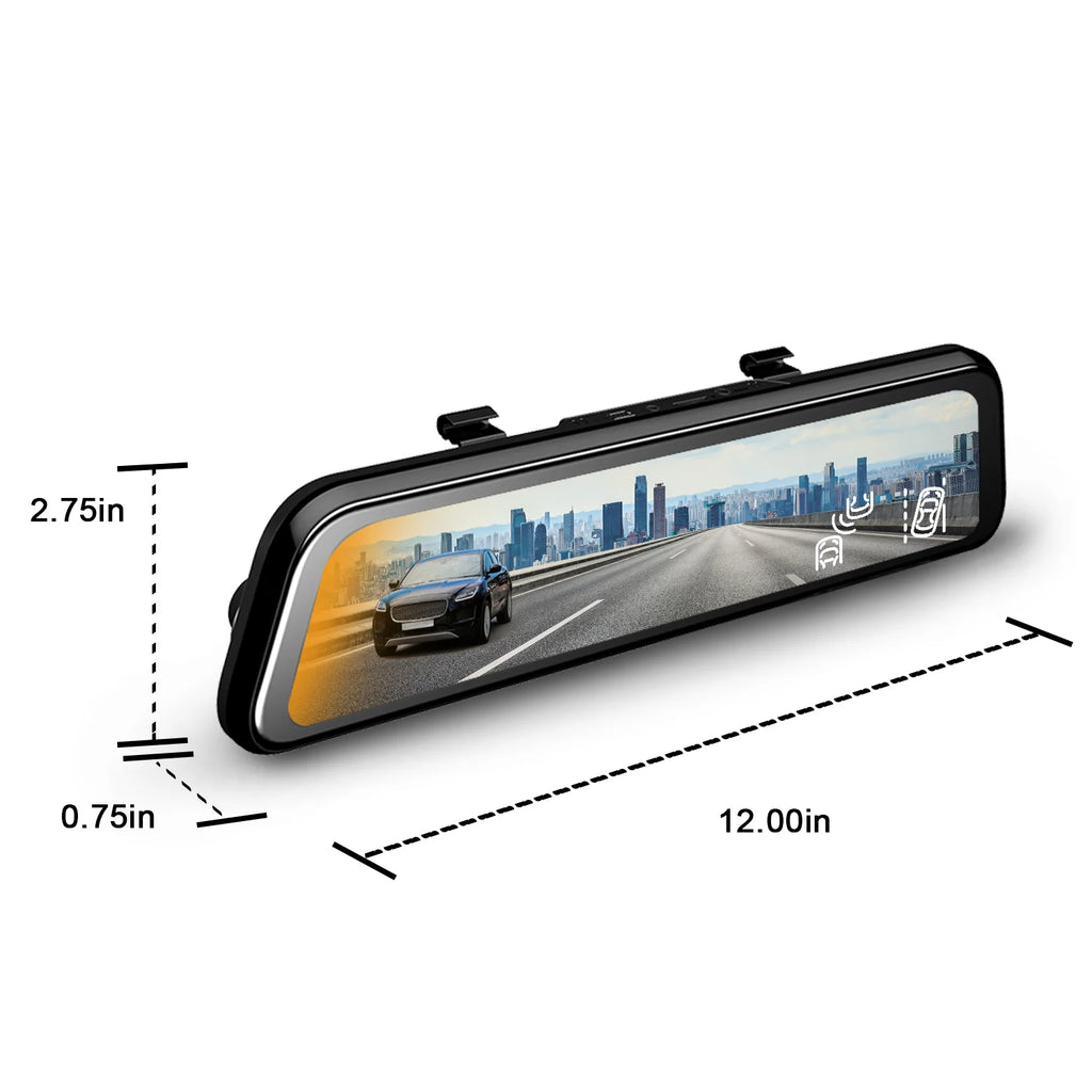 Rexing USA Mirror Dash Camera Kit