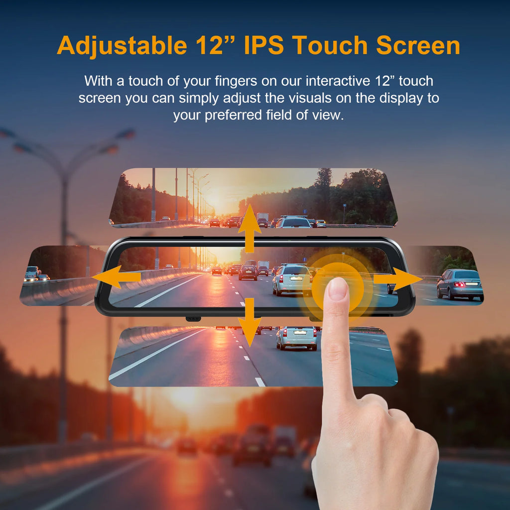 Rexing USA Mirror Dash Camera Kit