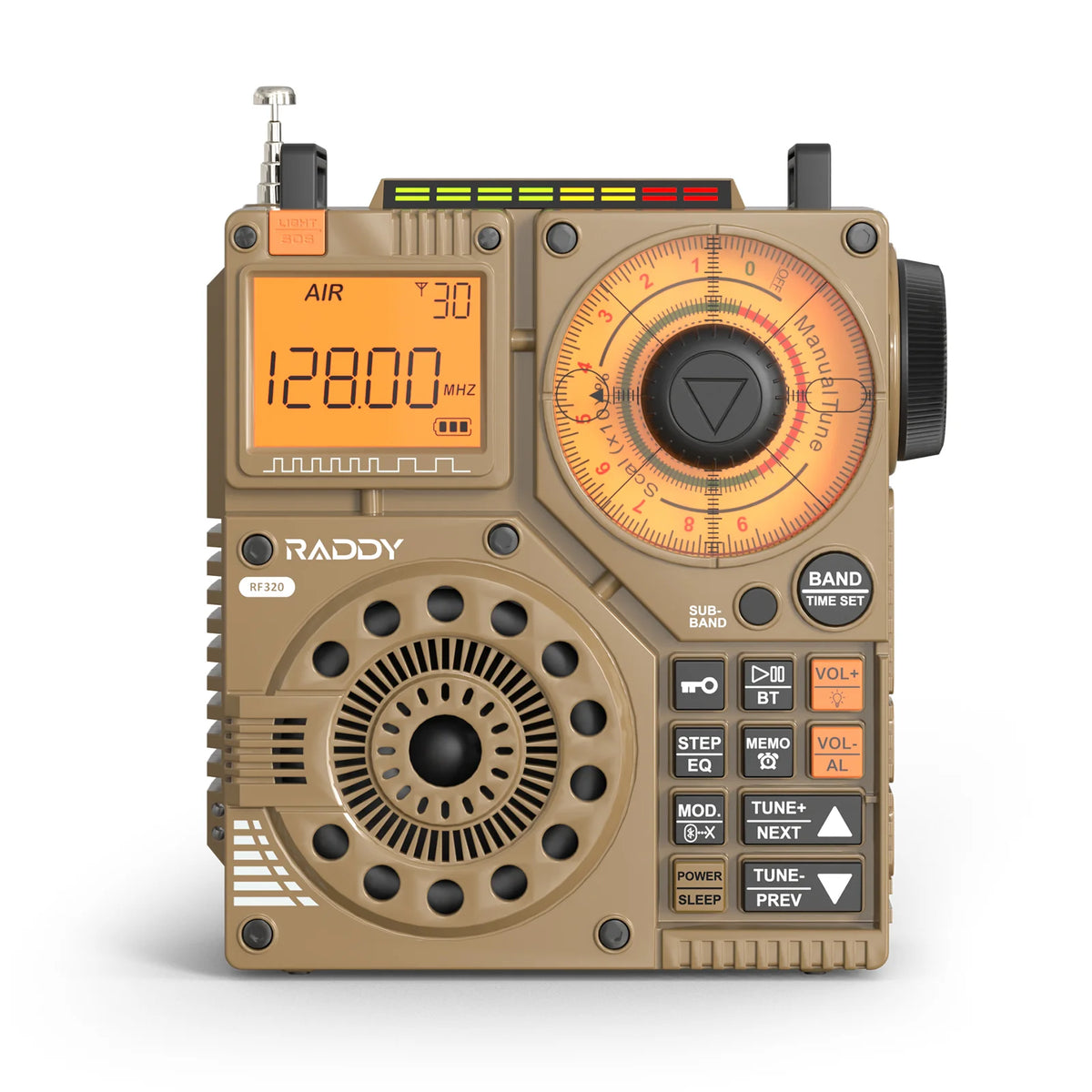 Raddy Portable Shortwave Radio Receiver