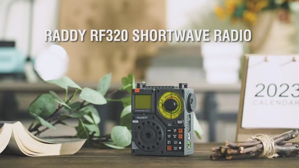 Raddy Portable Shortwave Radio Receiver