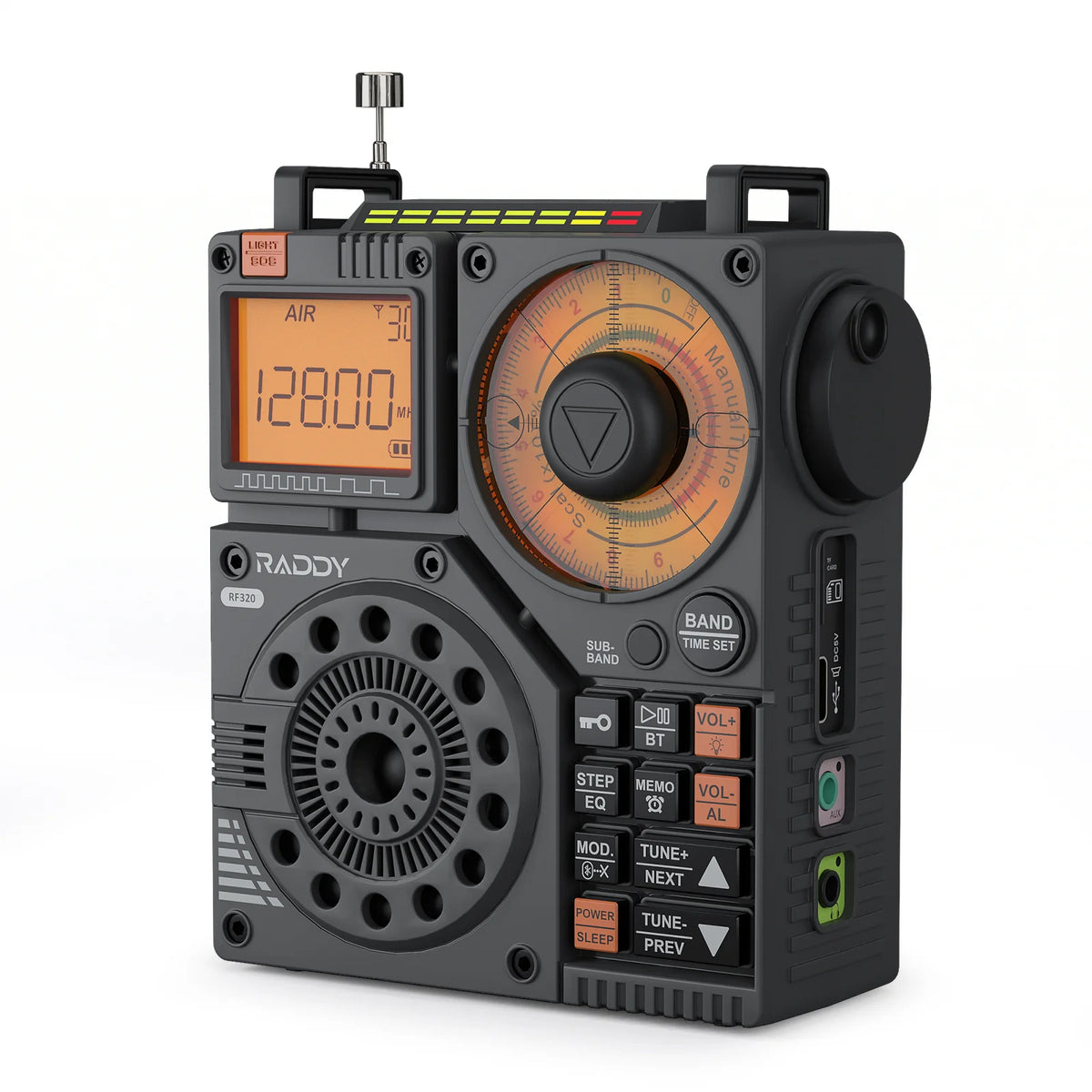 Raddy Portable Shortwave Radio Receiver