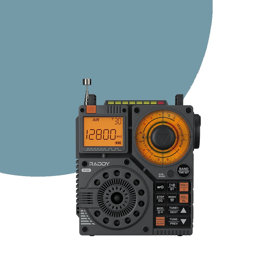 Raddy Portable Shortwave Radio Receiver