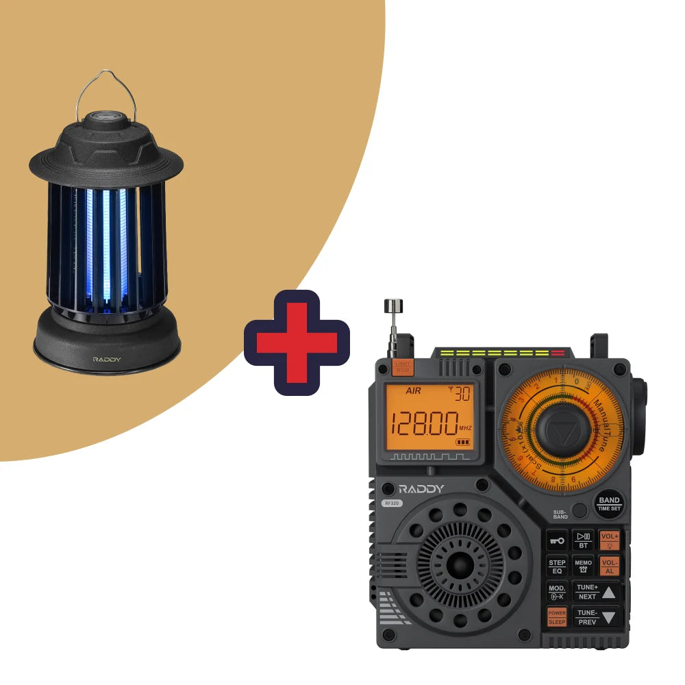 Raddy Portable Shortwave Radio Receiver