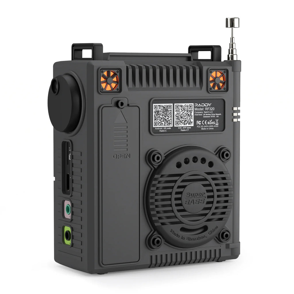 Raddy Portable Shortwave Radio Receiver