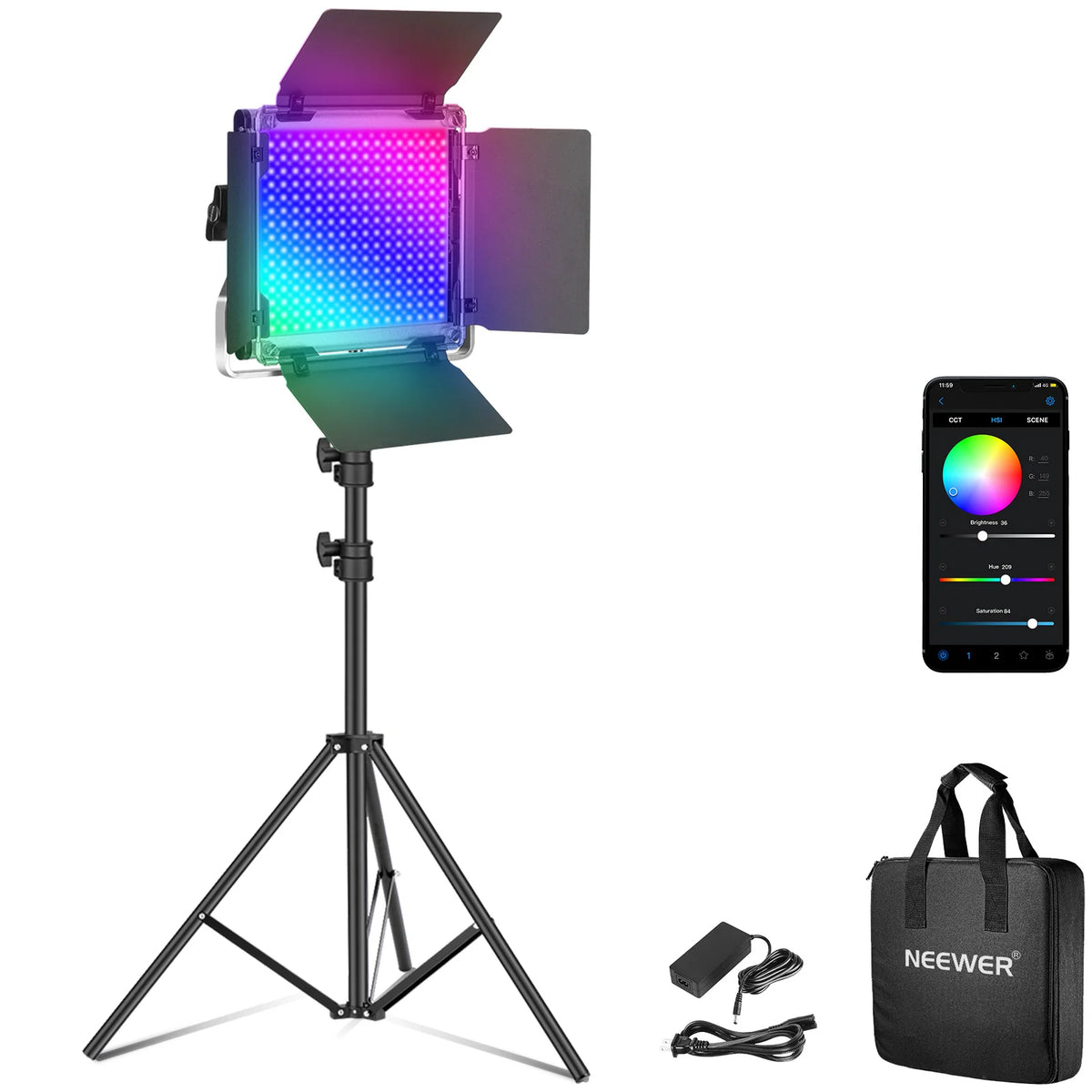 neewer.com RGB LED Video Light