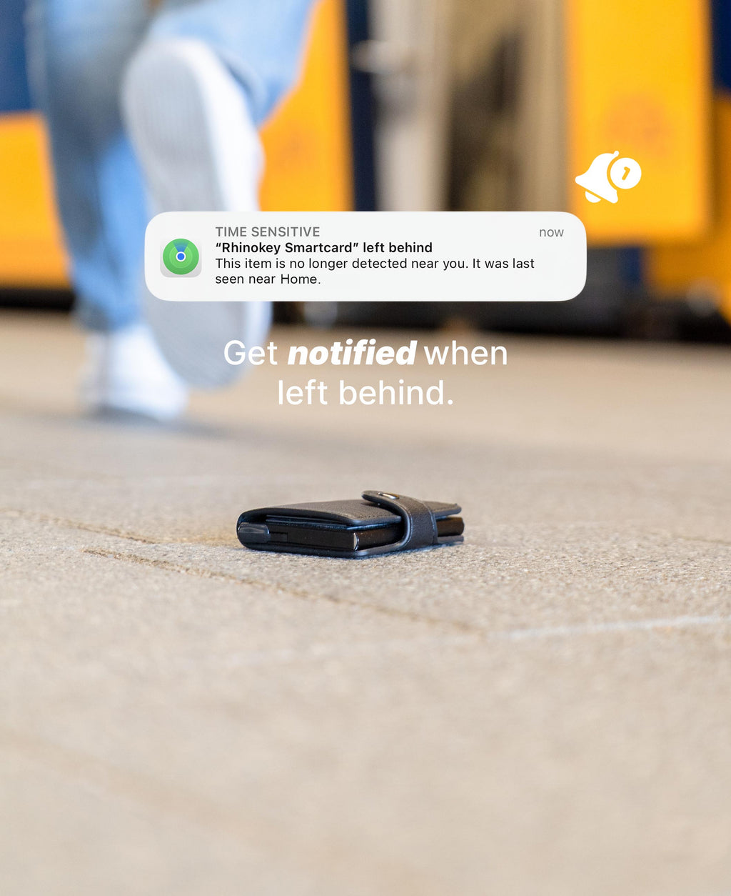 Rhinokey® Rechargeable Wallet Tracker Card