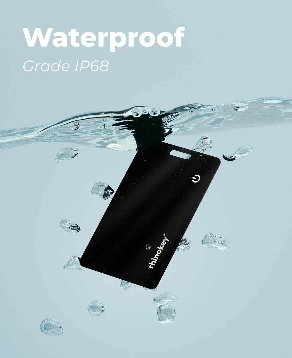 Rhinokey® Rechargeable Wallet Tracker Card