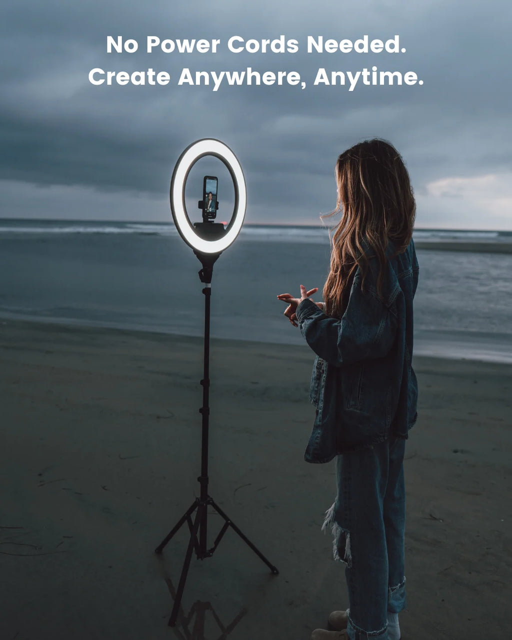 Lume Cube Cordless LED Ring Light Kit