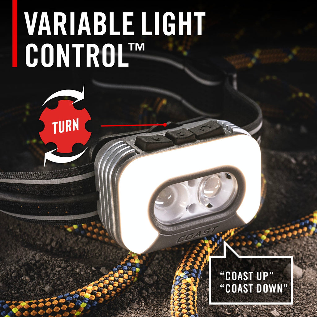 Coast Products Voice-Controlled Rechargeable Headlamp