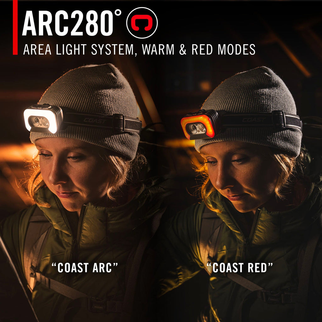 Coast Products Voice-Controlled Rechargeable Headlamp