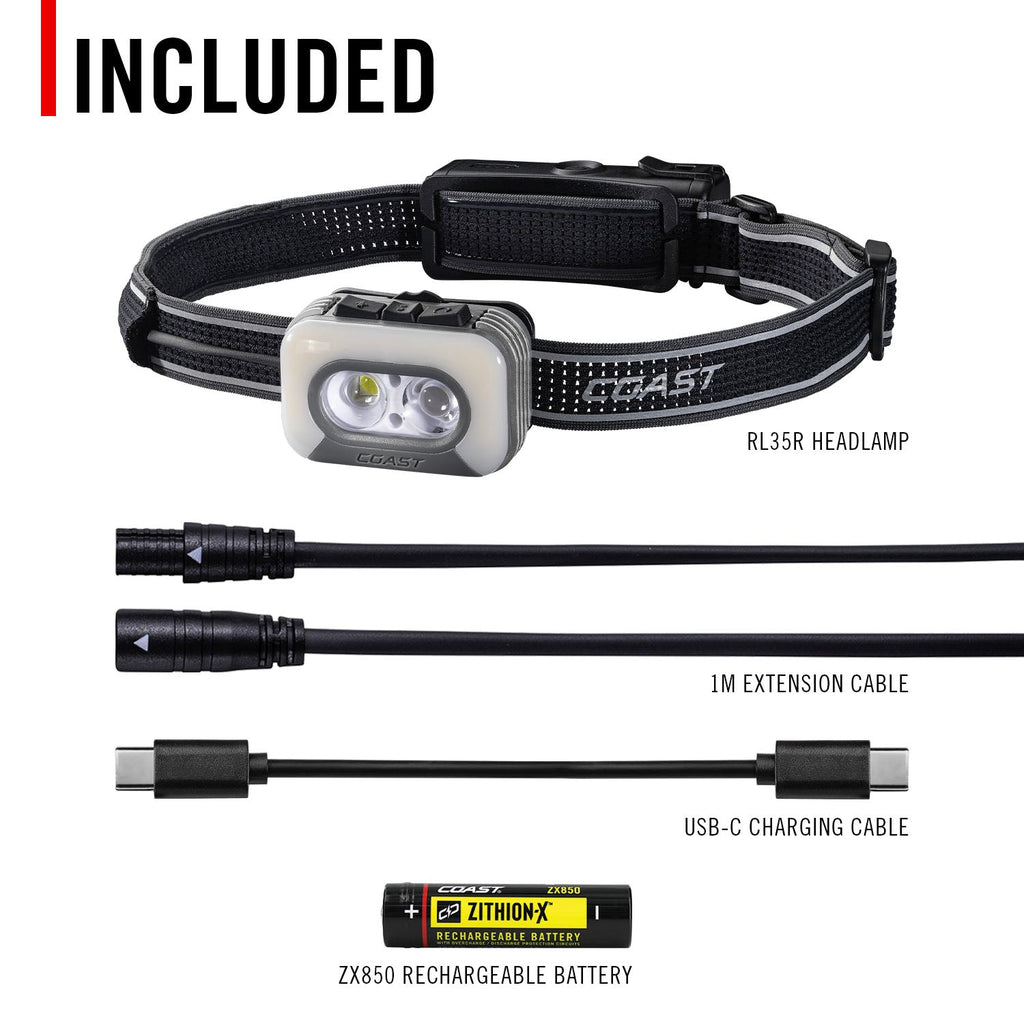 Coast Products Voice-Controlled Rechargeable Headlamp
