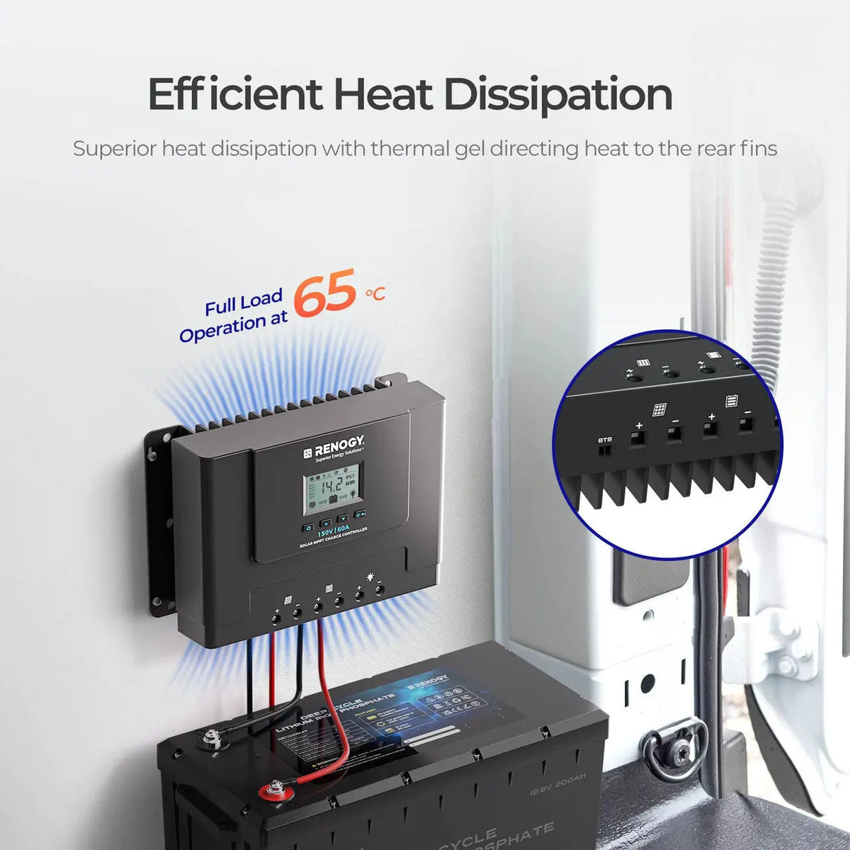 Renogy 60A MPPT Solar Charge Controller