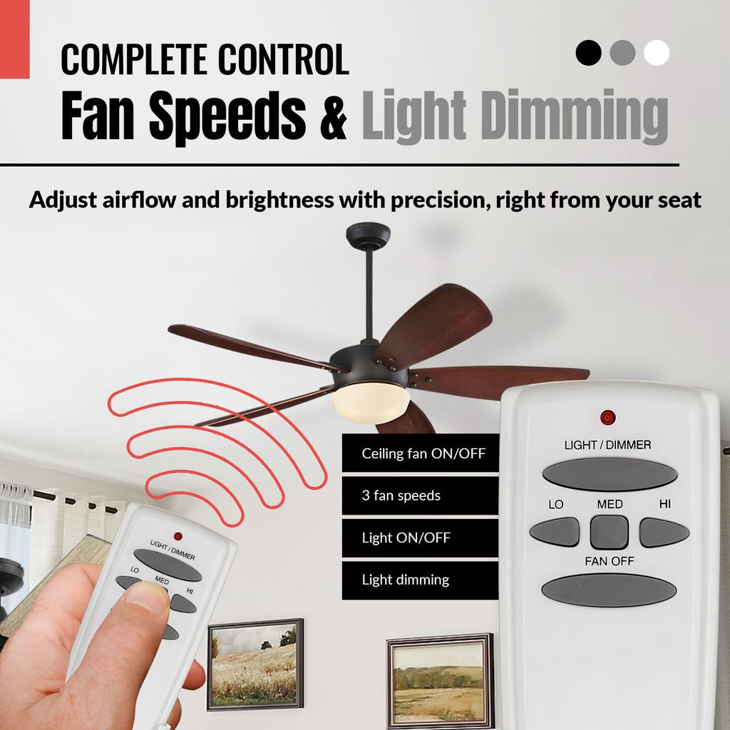 Anderic Ceiling Fan Remote Control