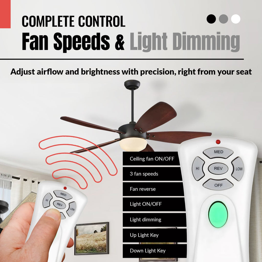 Anderic Ceiling Fan Remote Control