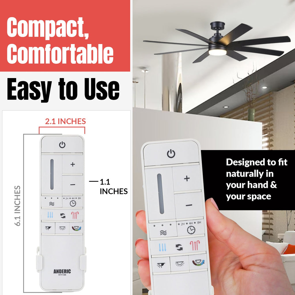 Anderic Ceiling Fan Remote Control