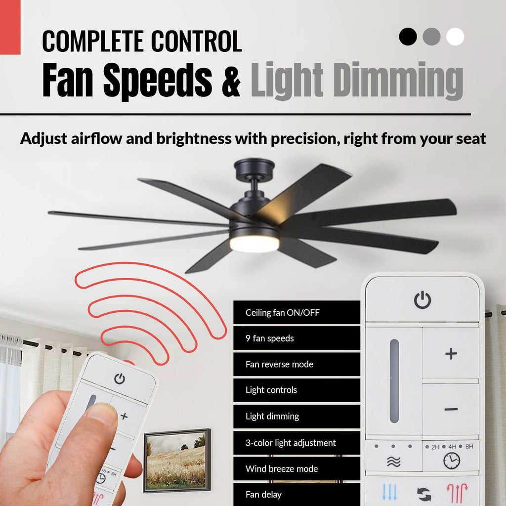 Anderic Ceiling Fan Remote Control