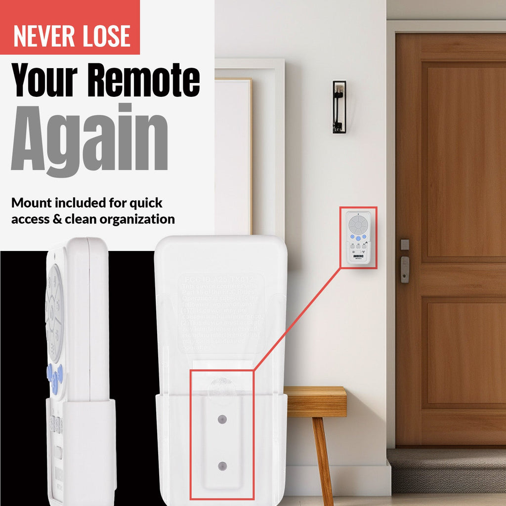 Anderic Ceiling Fan Remote Control