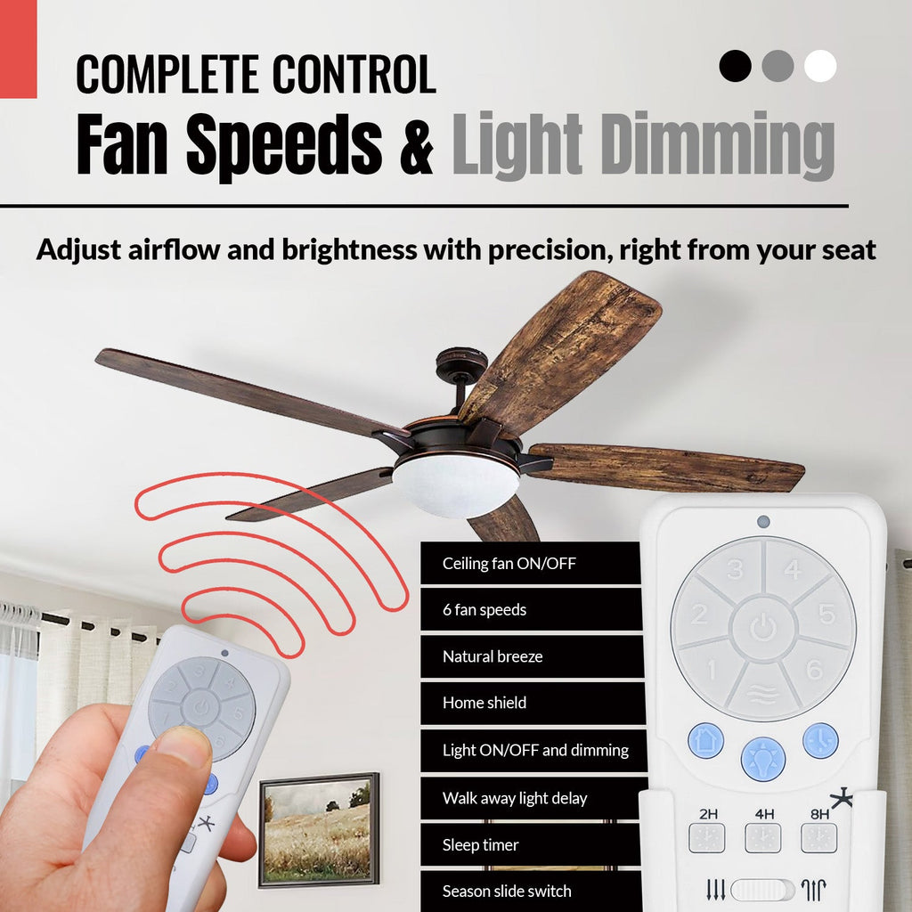 Anderic Ceiling Fan Remote Control