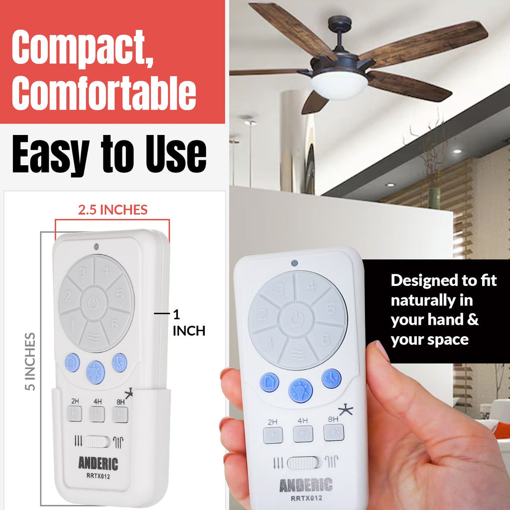 Anderic Ceiling Fan Remote Control