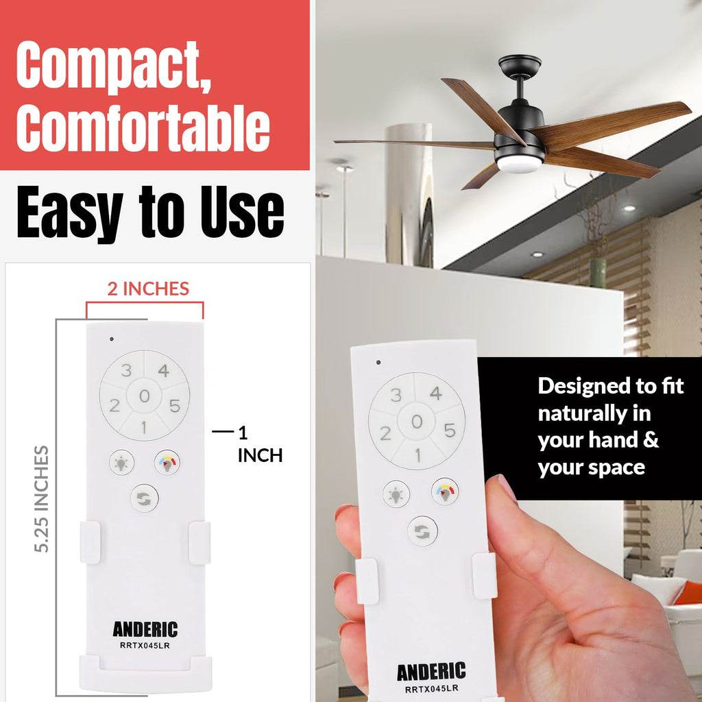 Anderic Ceiling Fan Remote Control