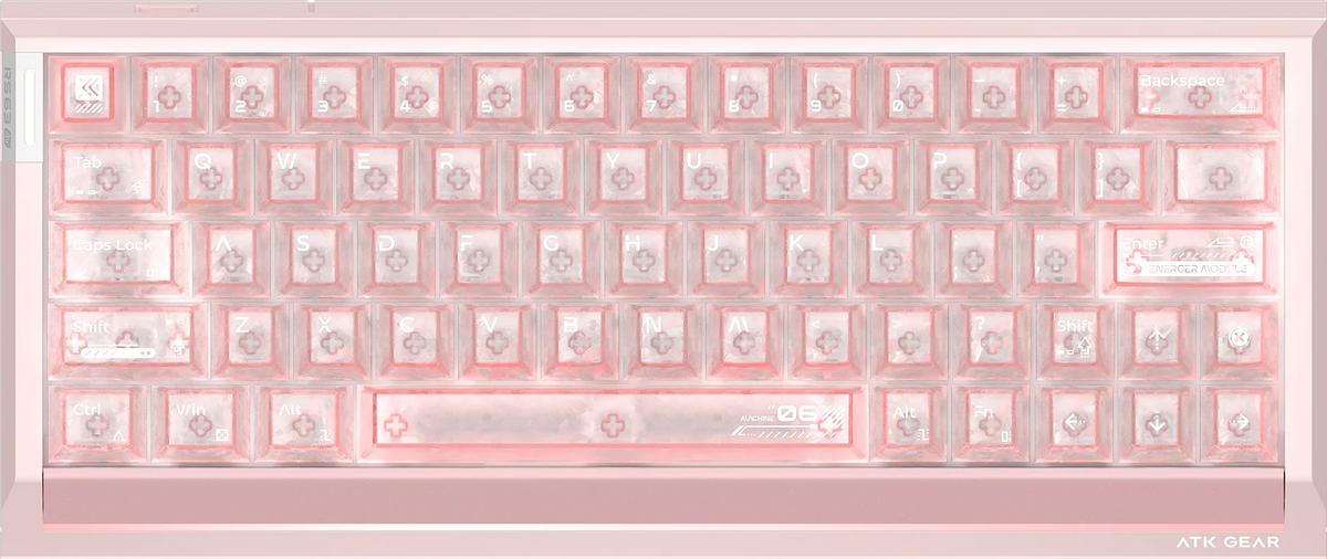 ATK Gaming Gear Wired Hall Effect Gaming Keyboard
