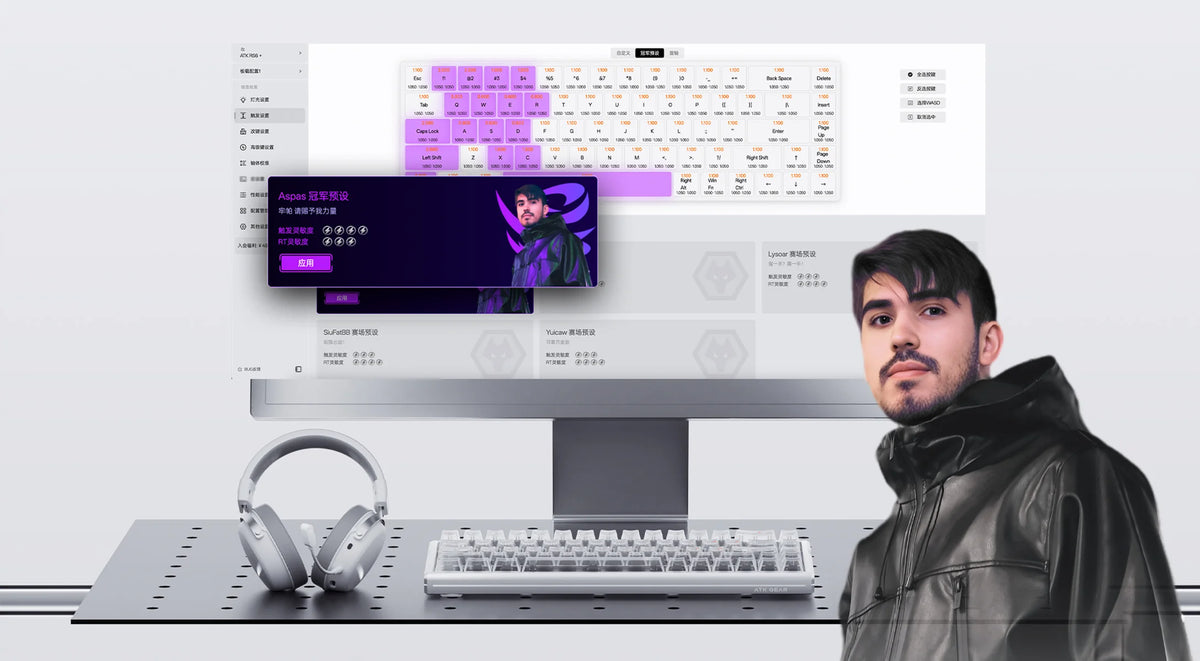 ATK Gaming Gear Wired Magnetic Keyboard