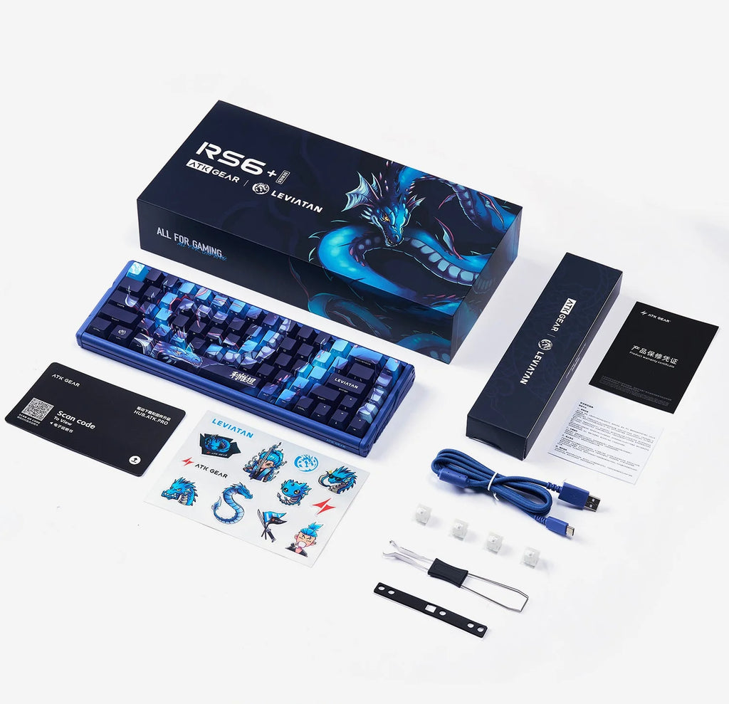 ATK Gaming Gear Wired Magnetic Keyboard