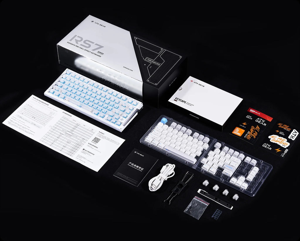 ATK Gaming Gear Wired Hall Effect Gaming Keyboard