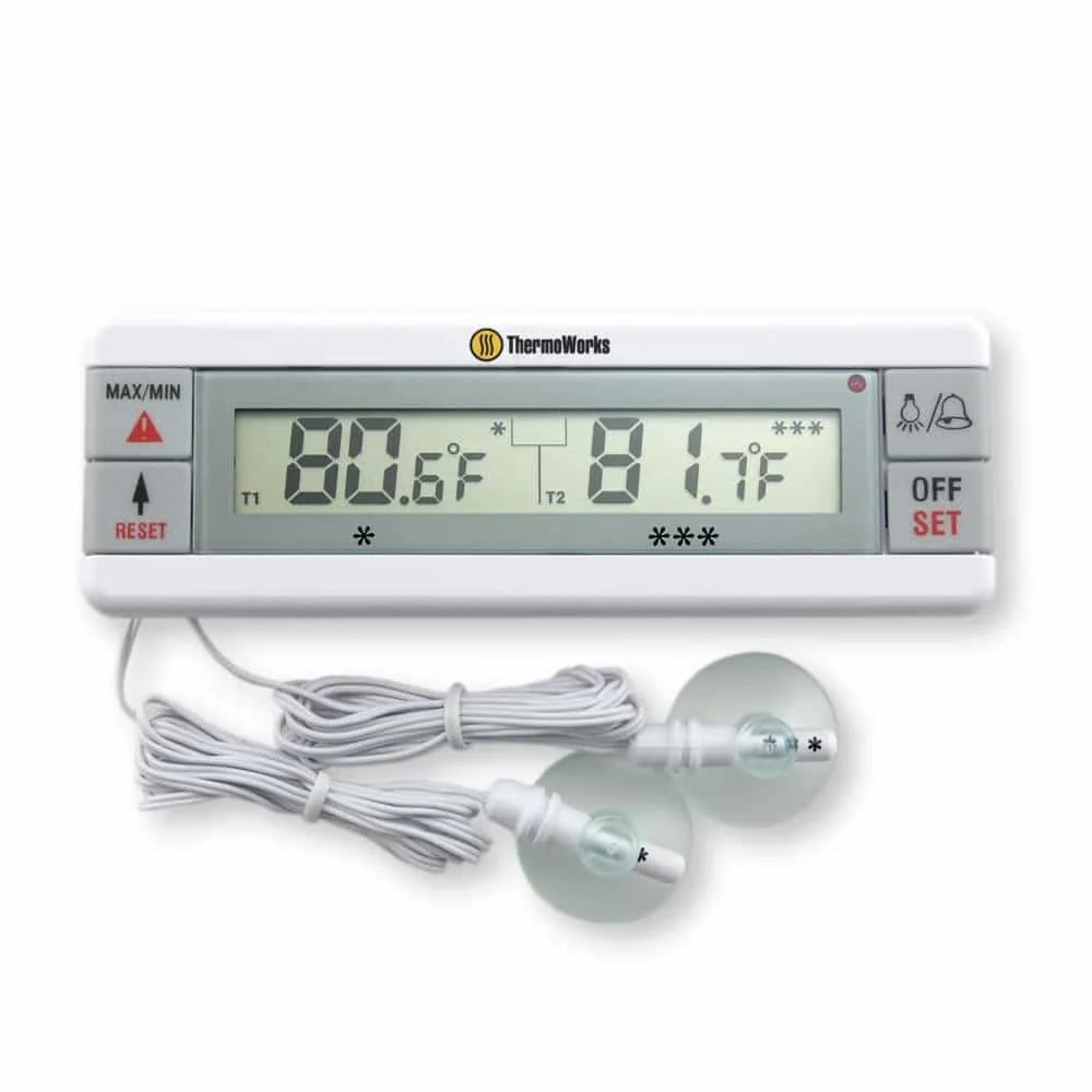 Thermoworks Fridge and Freezer Alarm Thermometer