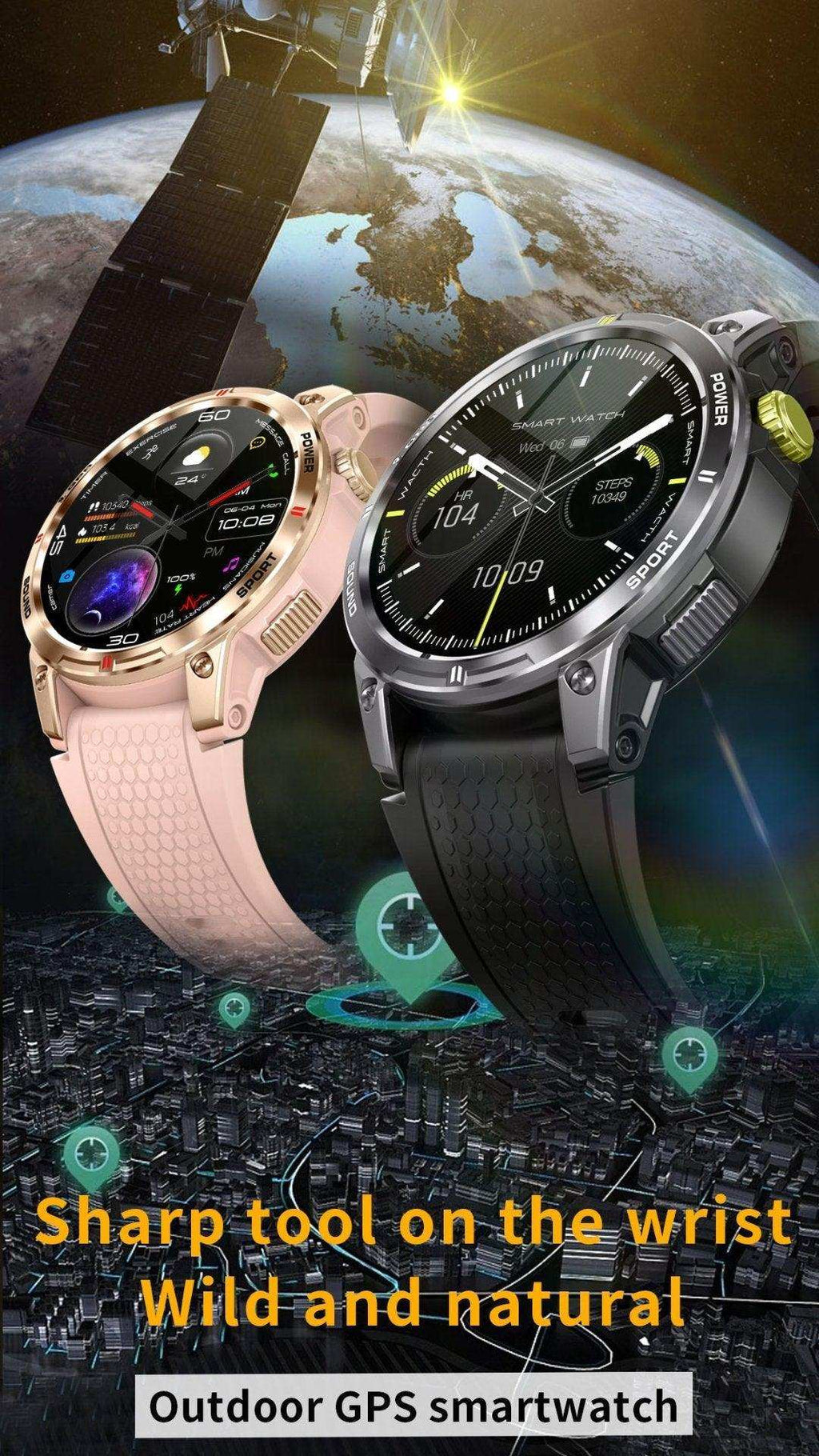 TUTT Rugged GPS Smartwatch