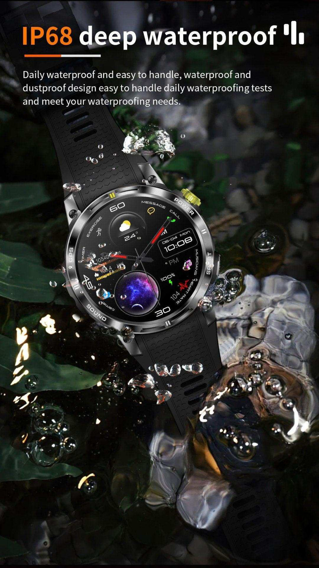 TUTT Rugged GPS Smartwatch