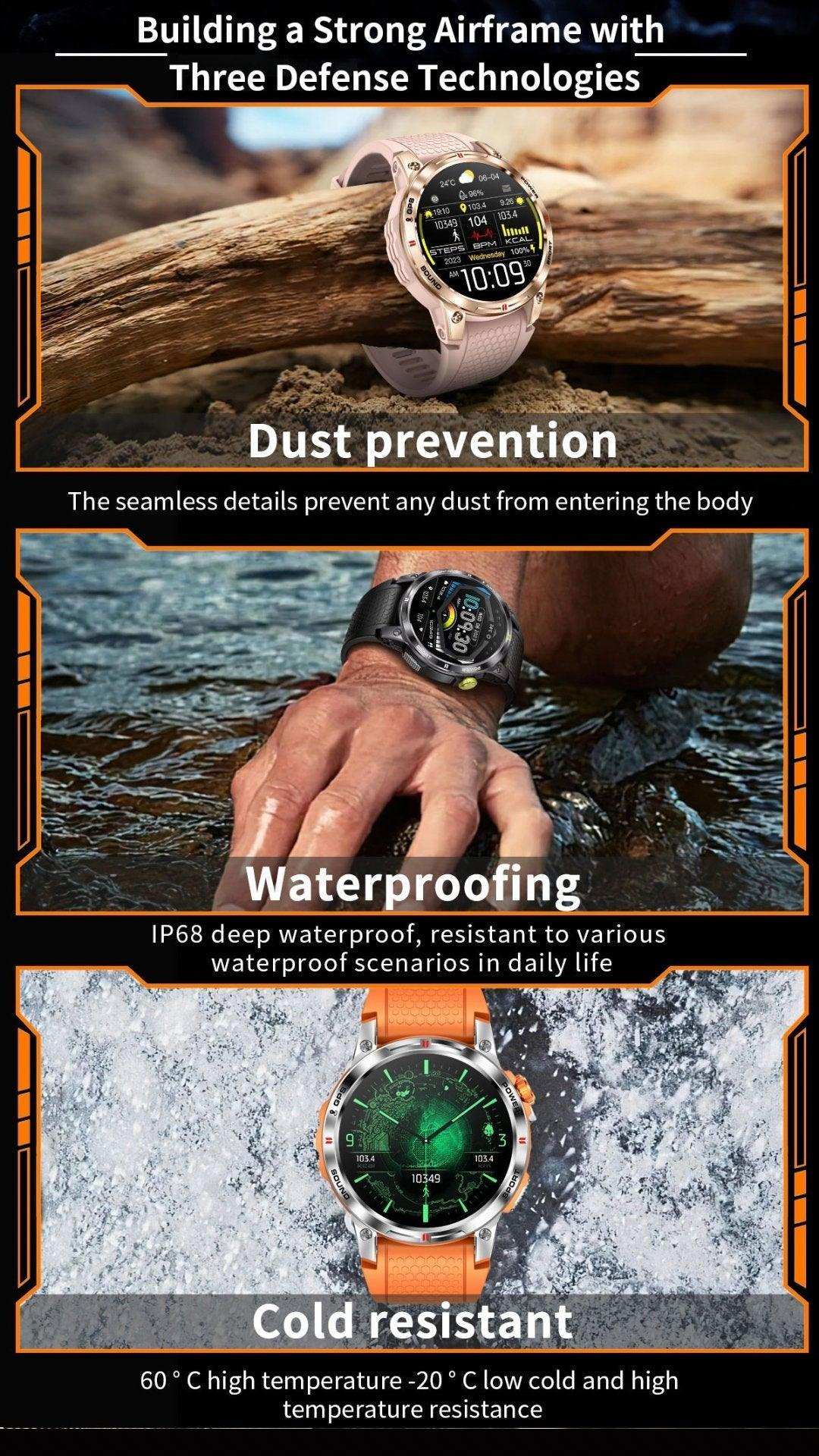TUTT Rugged GPS Smartwatch