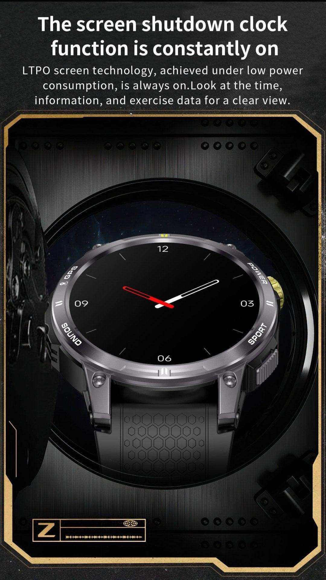 TUTT Rugged GPS Smartwatch