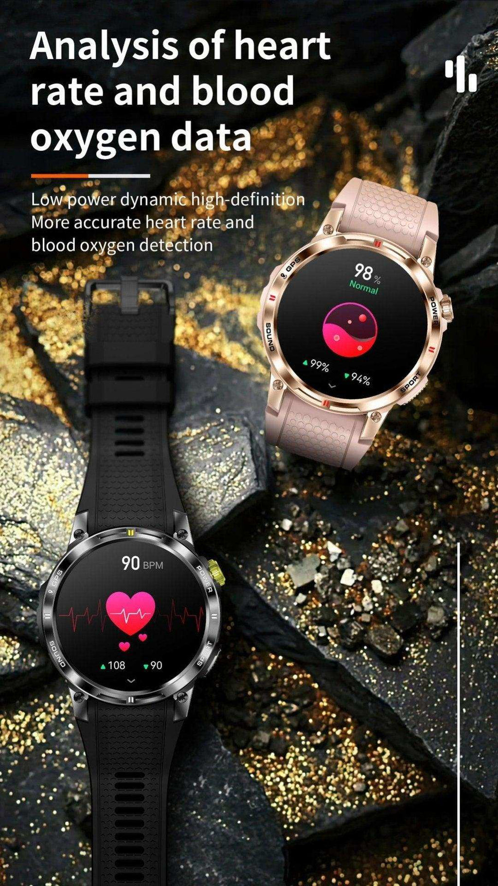 TUTT Rugged GPS Smartwatch