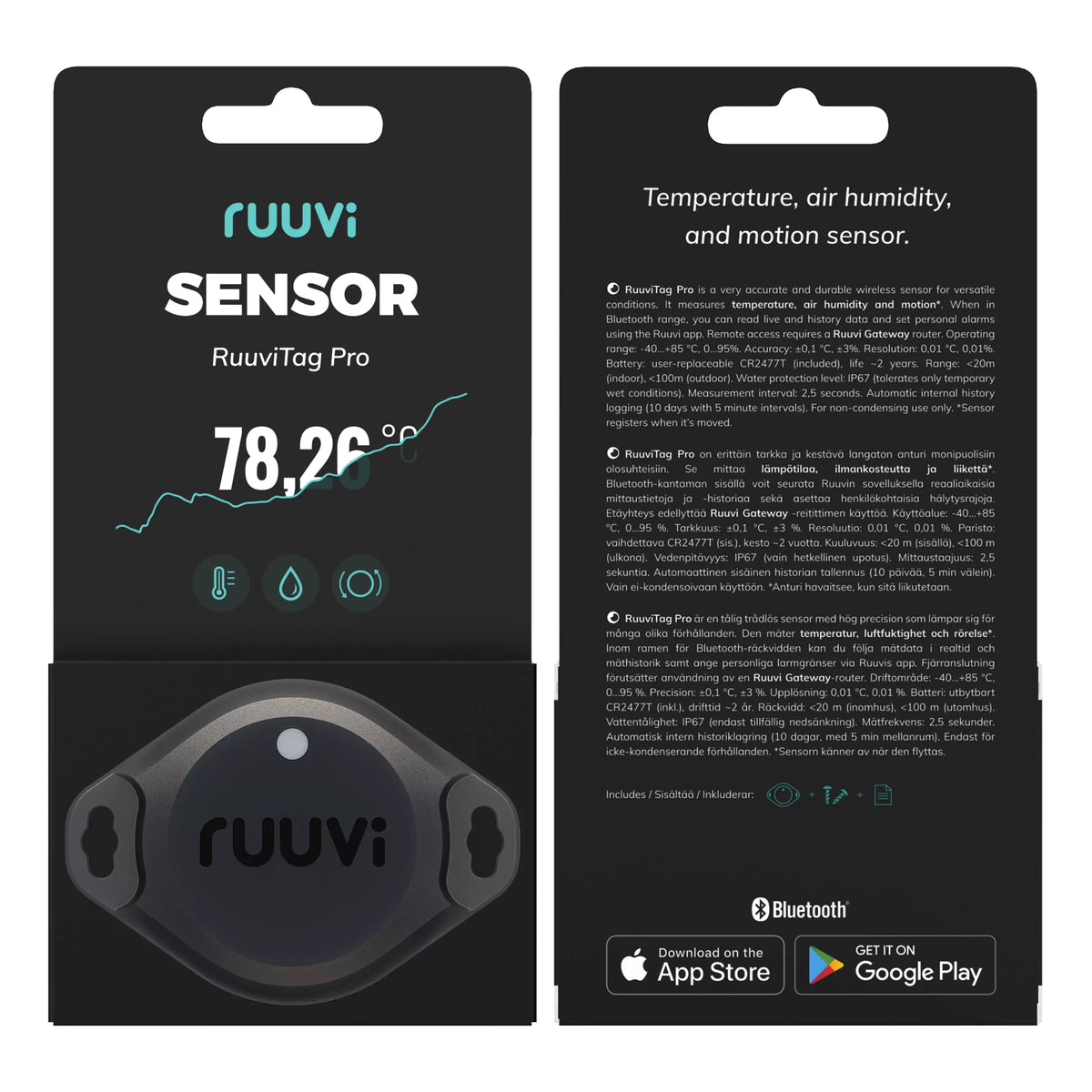 Ruuvi Bluetooth Environmental Sensor