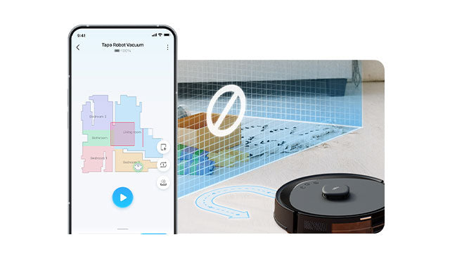 Tapo Robot Vacuum and Mop with Auto-Empty Dock