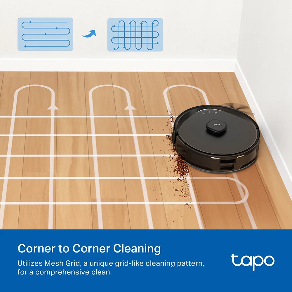 Tapo Robot Vacuum and Mop with Auto-Empty Dock