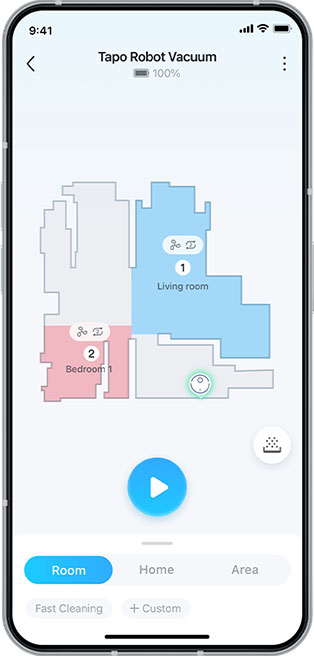 Tapo Robot Vacuum and Mop with Auto-Empty Dock