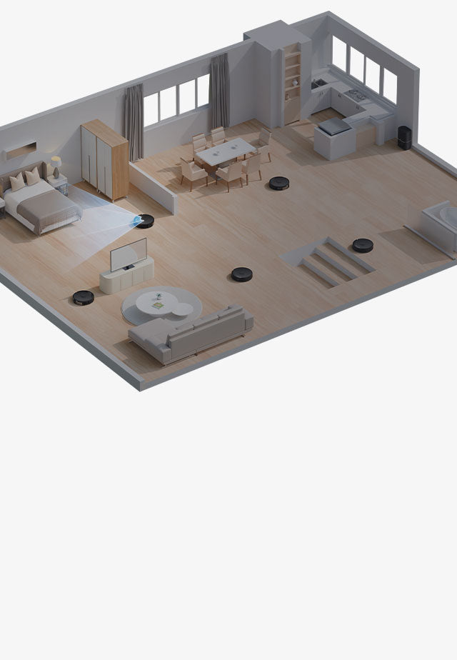 Tapo Robot Vacuum and Mop with Auto-Empty Dock