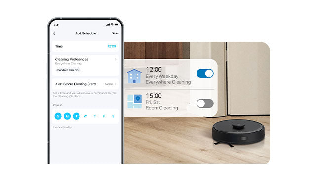 Tapo Robot Vacuum and Mop with Auto-Empty Dock